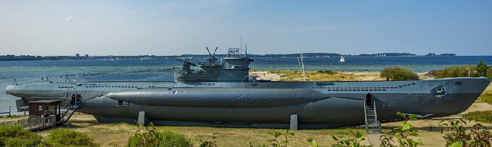 U-Boot Museum U-995 am Strand von Laboe