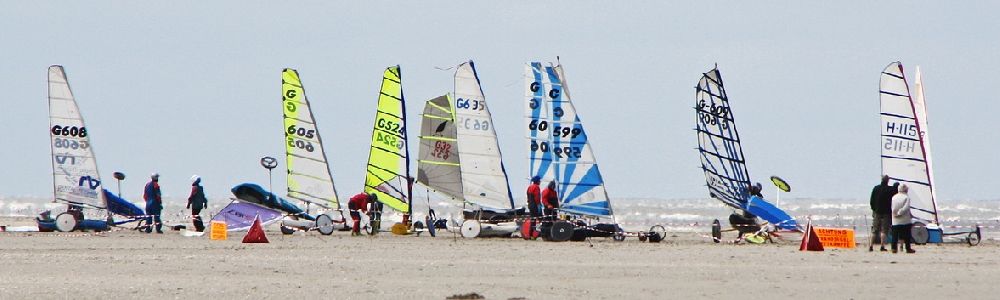 Strandsegeln in Sankt Peter-Ording